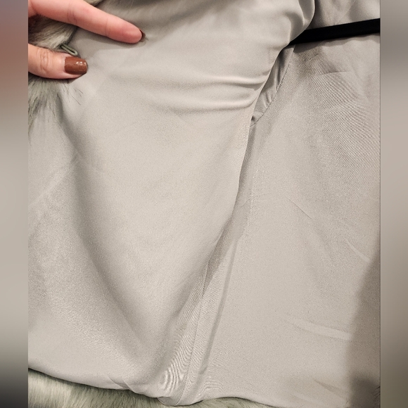 NEW Lovers + Friends Revolve Uptown Faux Fur Coat in Blue size small - Picture 8 of 10